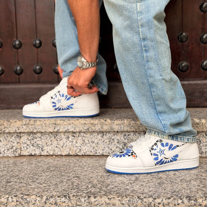 tamaghrabit shoes -  blue star
