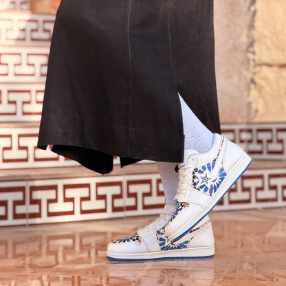 tamaghrabit shoes -  blue star