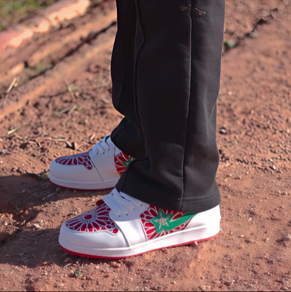 Moroccan shoes – Green star